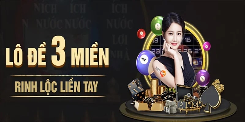 Xổ số 3 miền thưởng cực khủng tại New88